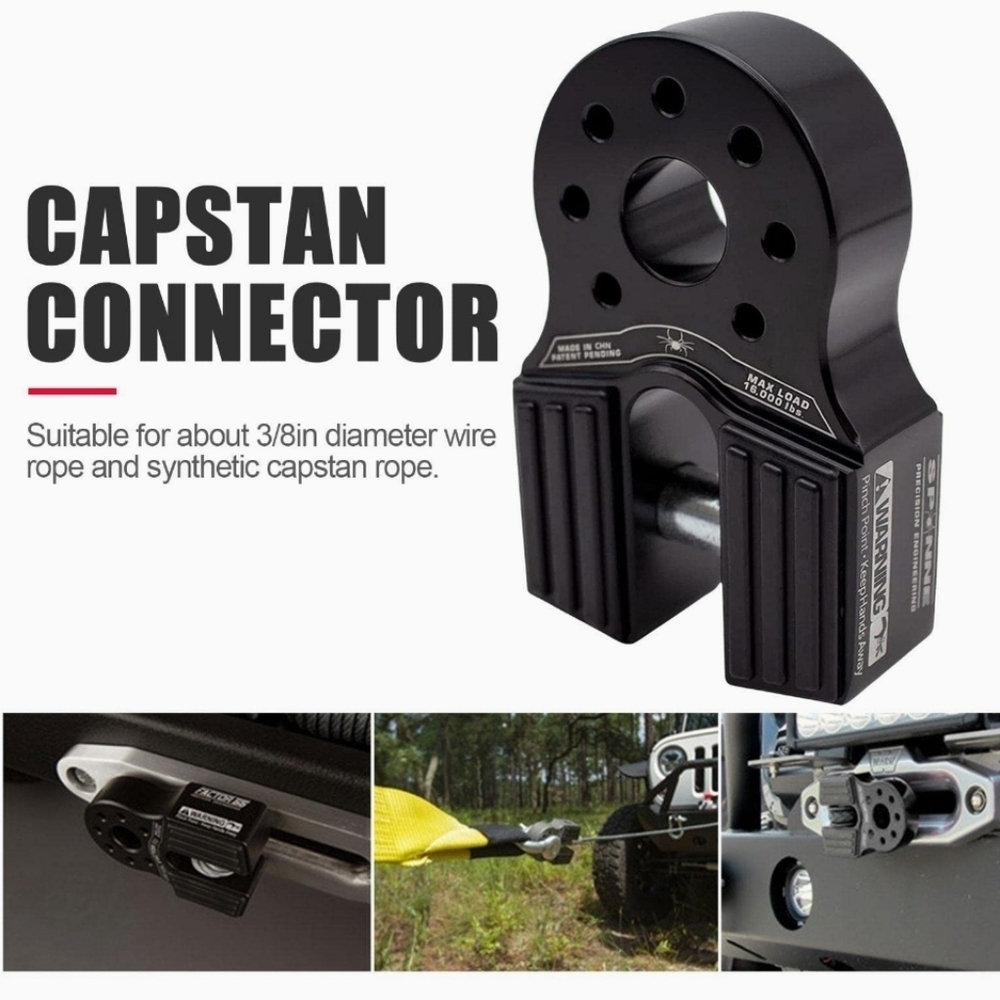 Winch Hook Rope Trailer Hook Connector.